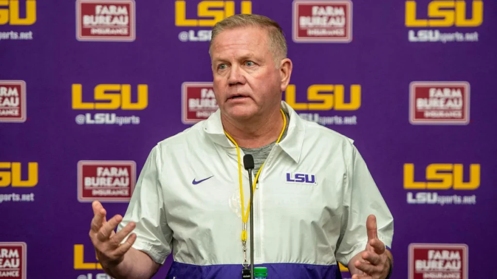 ESPN: Brian Kelly publicly announce his departure from LSU Tigers football TODAY due to his NEW CONTRACT with…