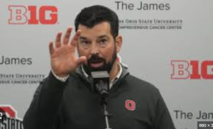 Ohio HC Ryan Day Announced, To Be Without.